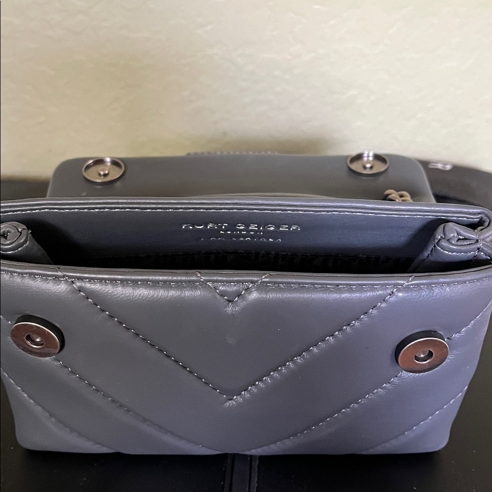 Kurt Geiger Mini Kensington Crossbody Bag
Dark Gray - Picture 5 of 6